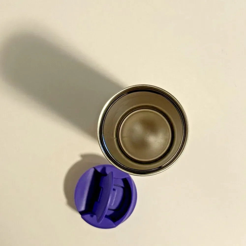 Starbucks Marvel Wakanda Black Panther Stainless Steel Tumbler 2023 Purple Lid